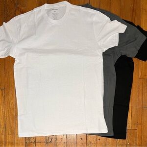 True Classic Men's T-Shirt ( White, Gray, Black Size L)